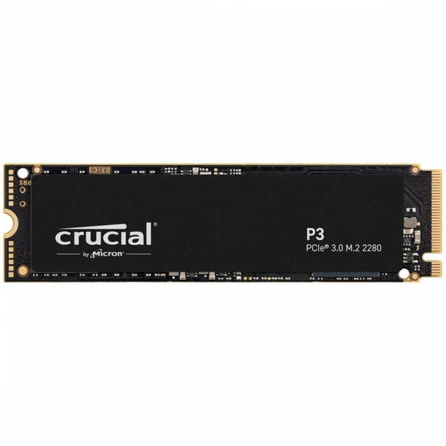 Внутренний жесткий диск Crucial P3 CT4000P3SSD8 (SSD (твердотельные), 4 ТБ, M.2, PCIe)