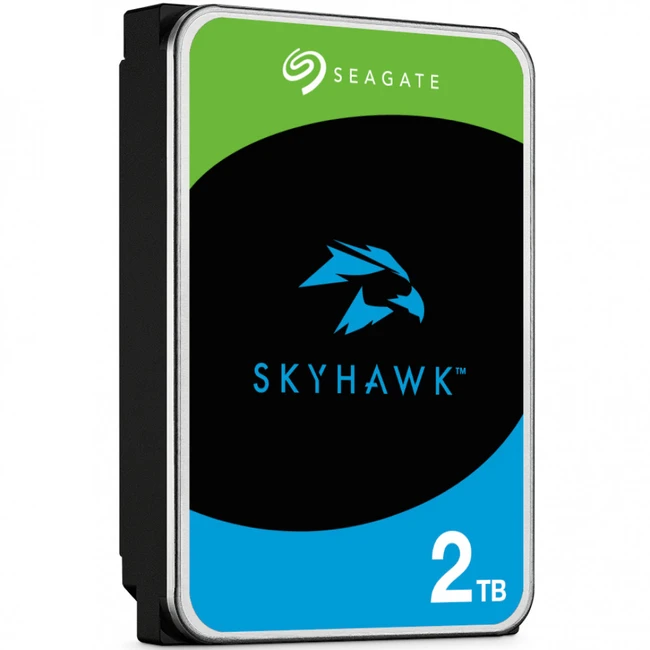 Внутренний накопитель Seagate SkyHawk ST2000VX017 (HDD (классические), 2 ТБ, 3.5 дюйма, SATA)