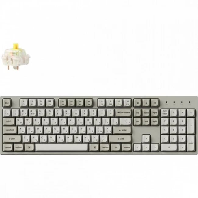 Клавиатура Keychron C2 Pro 8K C2PX-M4-RU Проводная, USB