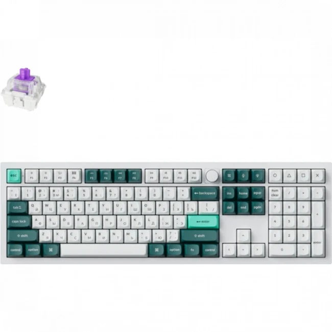 Клавиатура Keychron Q6 HE (Q6H-P1P) Q6H-P1P-RU Беспроводная, USB