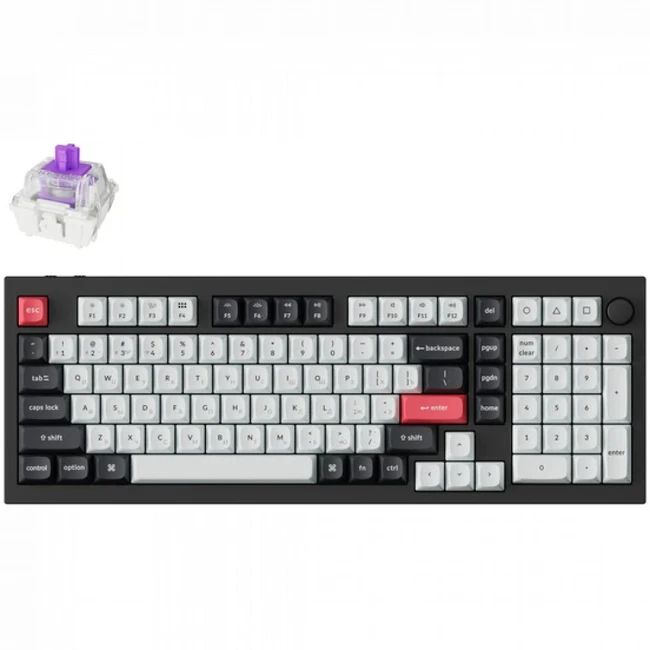 Клавиатура Keychron Q5 HE (Q5H-M1) Q5H-M1P-RU Беспроводная, USB