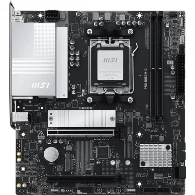 Материнская плата MSI PRO B850M-G Micro-ATX, AMD AM5