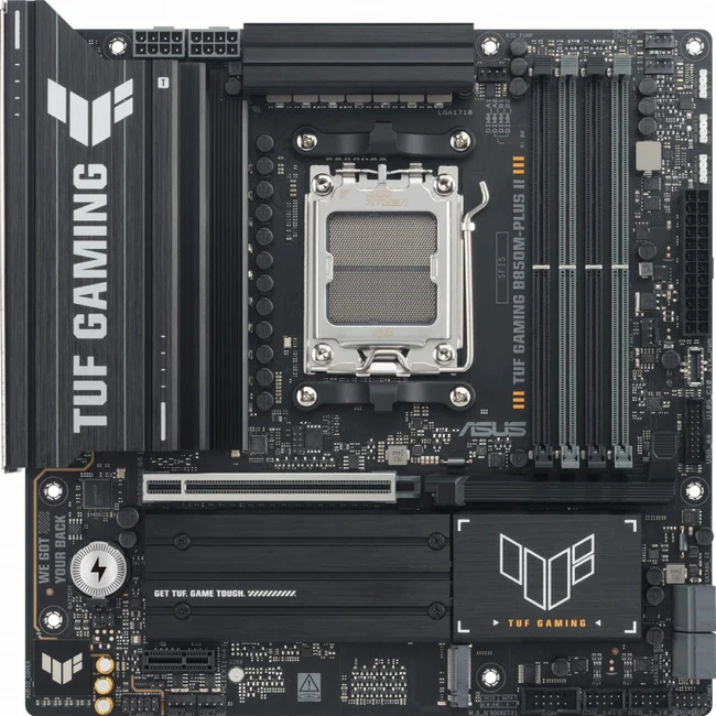 Материнская плата Asus TUF GAMING B850M-PLUS II Mini-ATX, AMD AM5