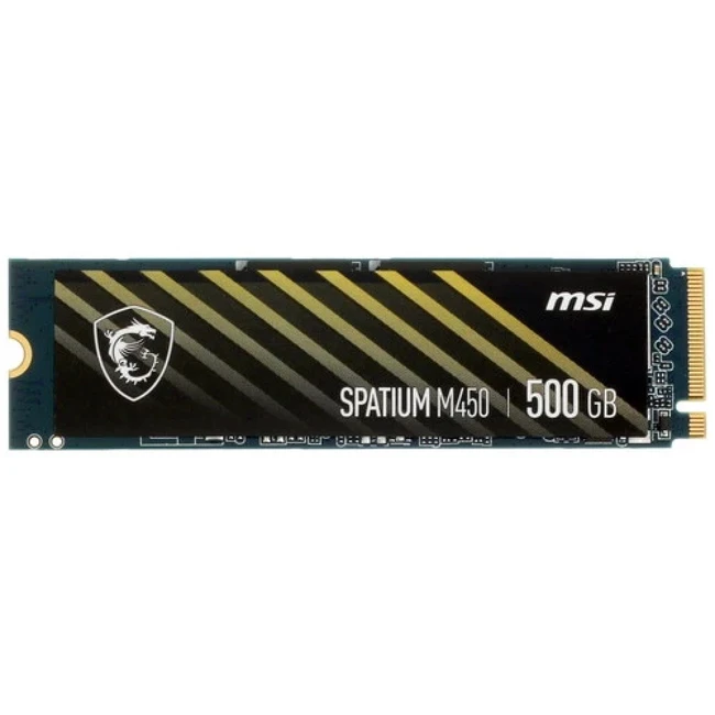 Внутренний накопитель MSI SPATIUM M450 S78-440K240-P83 (SSD (твердотельные), 500 ГБ, M.2, PCIe)