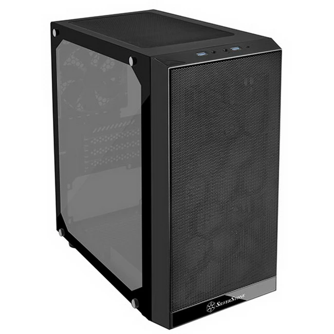 Корпус Silverstone Precision Mini Tower G410PS15BPRO020 (Игровые, Mini-Tower)
