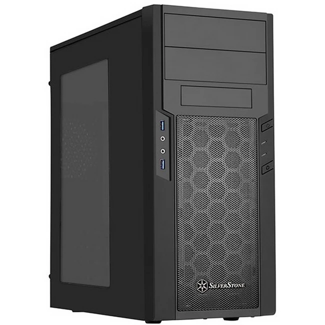 Корпус Silverstone Precision Midi Tower G410PS13B000020 (Бюджетные, Mid-Tower)