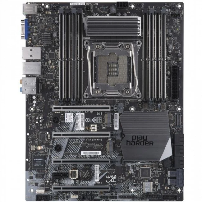 Материнская плата Supermicro C9X299-PGF-B (bundle) MBD-C9X299-PGF-B (bundle) (ATX, LGA 2066)