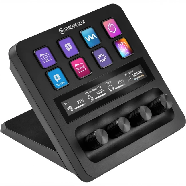 Аксессуар для ПК и Ноутбука Elgato Контроллер для стриминга Stream Deck+ 10GBD9901 (Контроллер)
