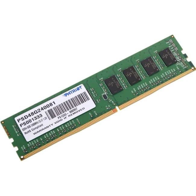 ОЗУ Patriot PSD48G240081 DIMM, DDR4, 8 Гб, 2400 МГц