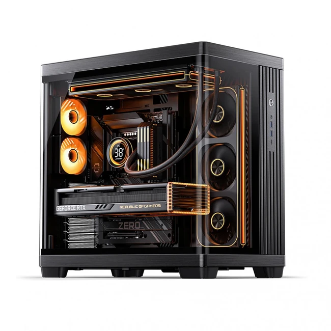 Корпус Jonsbo TK-4 Black (Игровые, Mid-Tower)