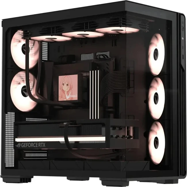 Корпус Formula Crystal Z7 Black CRYSTAL Z7 B (Игровые, Mid-Tower)