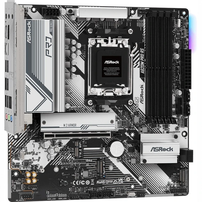 Материнская плата ASRock A620M PRO RS (Micro-ATX, AMD AM5)