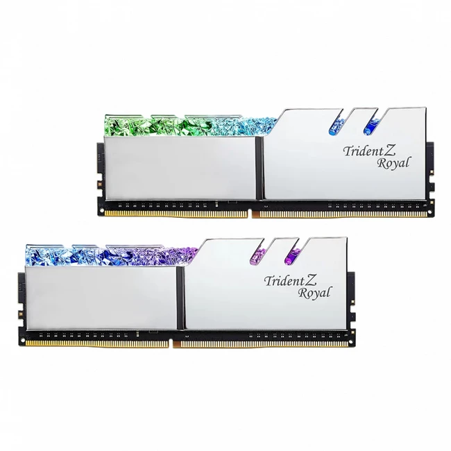 ОЗУ G.Skill Trident Z Royal F4-3600C19D-32GTRS DIMM, DDR4, 32 Гб (2 х 16 Гб), 3600 МГц