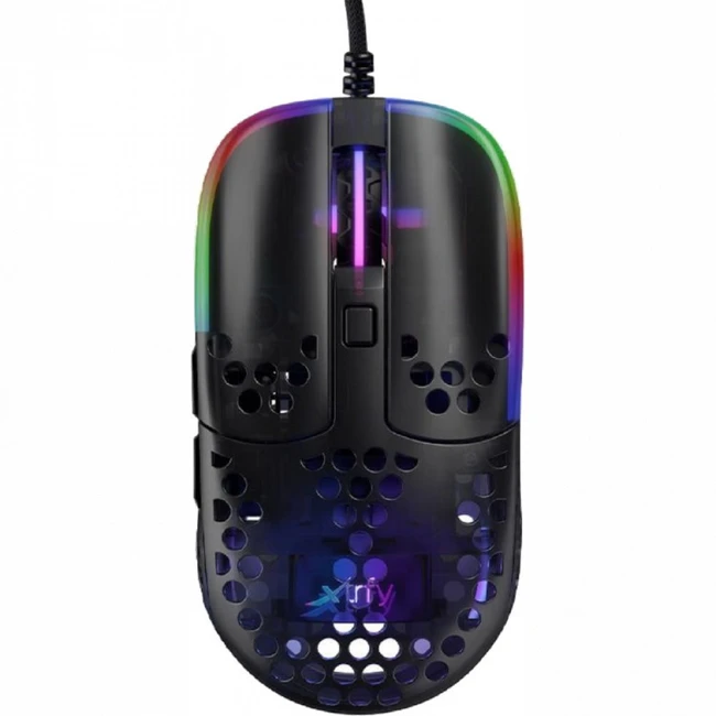 Мышь Xtrfy MZ1 RGB XG-MZ1-RGB-BLACK-TP (Игровые, Проводная)