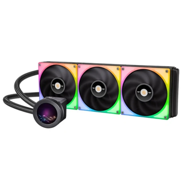 Охлаждение Thermaltake TOUGHLIQUID Ultra 420 RGB All-In-One Liquid Cooler CL-W370-PL14SW-A (Для процессора)