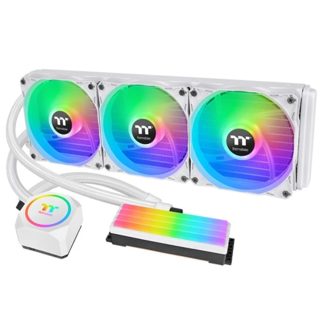 Система охлаждения Thermaltake Floe RC360 CPU & Memory AIO Liquid Cooler Snow Edition CL-W331-PL12WT-A Для процессора