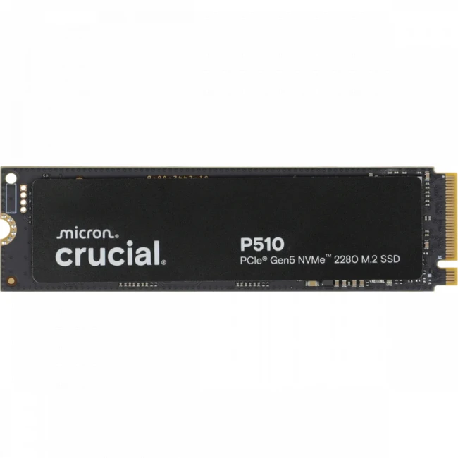 Внутренний жесткий диск Crucial CT2000P510SSD8 (SSD (твердотельные), 2 ТБ, M.2, PCIe)
