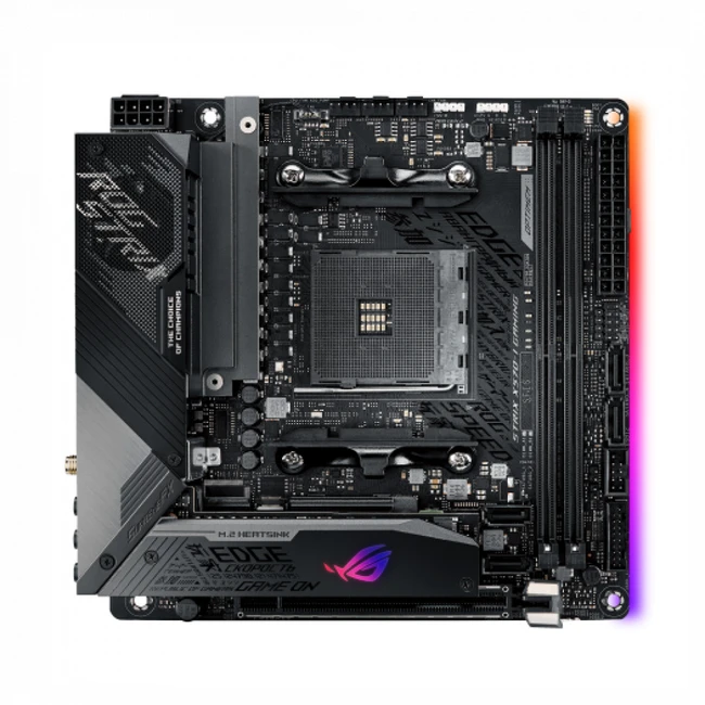 Материнская плата Asus ROG STRIX X570-I GAMING 90MB1140-MVAAY0 (Mini-ITX, AMD AM4)