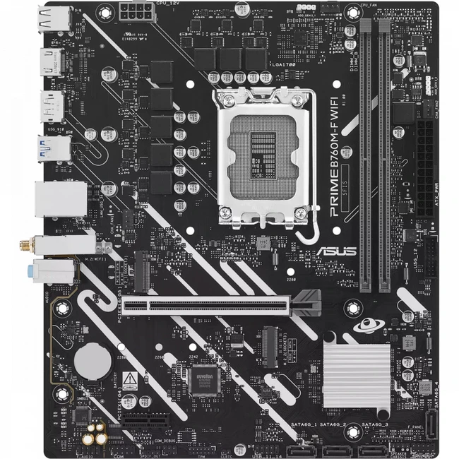 Материнская плата Asus PRIME B760M-F WIFI Micro-ATX, LGA 1700