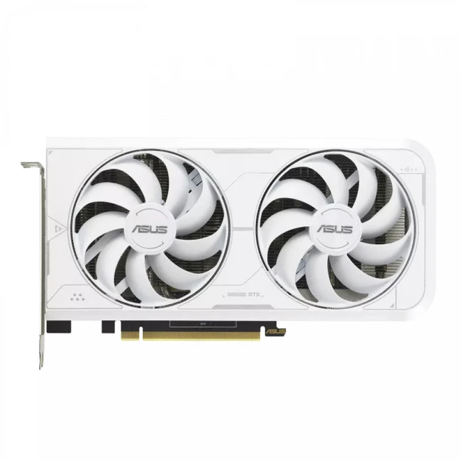 Видеокарта Asus GeForce RTX3060Ti DUAL-RTX3060TI-O8GD6XWHITE LHR (8 ГБ)