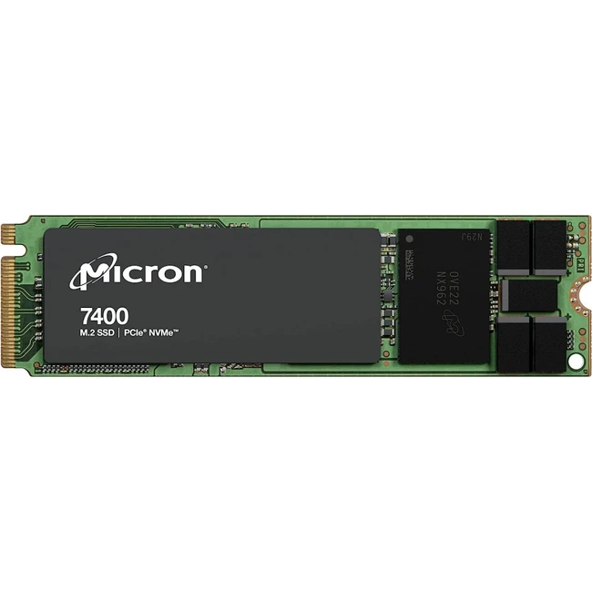 Внутренний жесткий диск Micron 7400 PRO 480GB NVMe M.2 MTFDKBA480TDZ-1AZ1ZABYYR (SSD (твердотельные), 480 ГБ, M.2)