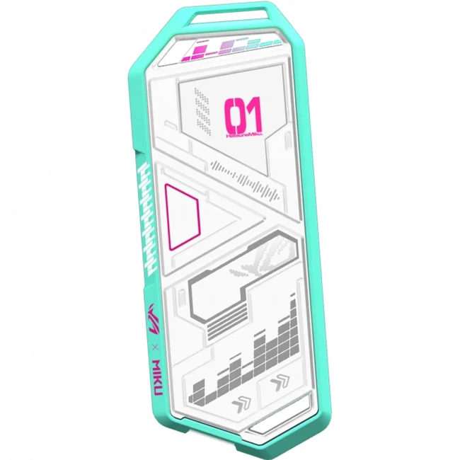 Аксессуар для жестких дисков Asus Внешний корпус для SSD M.2 ASUS ROG Strix Arion Hatsune Miku Edition 90DD02H1-M09010
