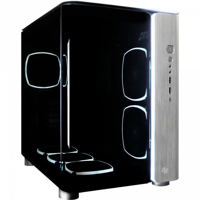 Корпус Montech KING 95 ULTRA Silver Игровые, Mid-Tower