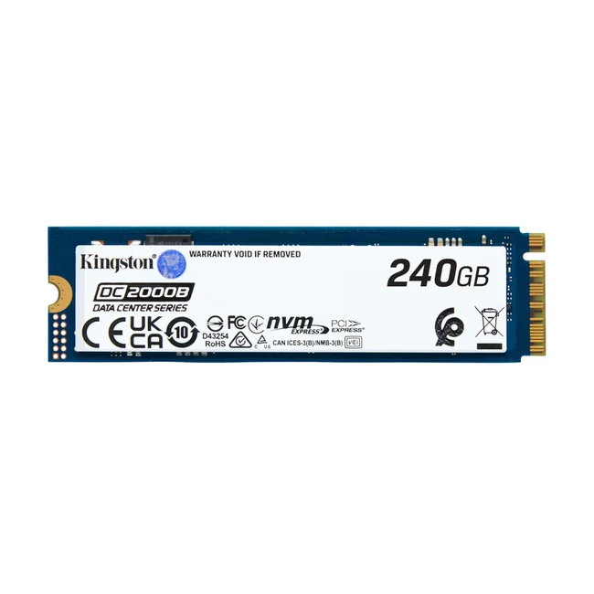 Внутренний накопитель Kingston DC2000B SEDC2000BYM8/240GB SSD (твердотельные), 240 ГБ, M.2, PCIe
