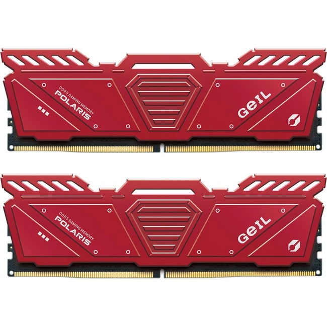 ОЗУ Geil POLARIS Red GOR532GB6000C38ADC (DIMM, DDR5, 32 Гб (2 х 16 Гб), 6000 МГц)
