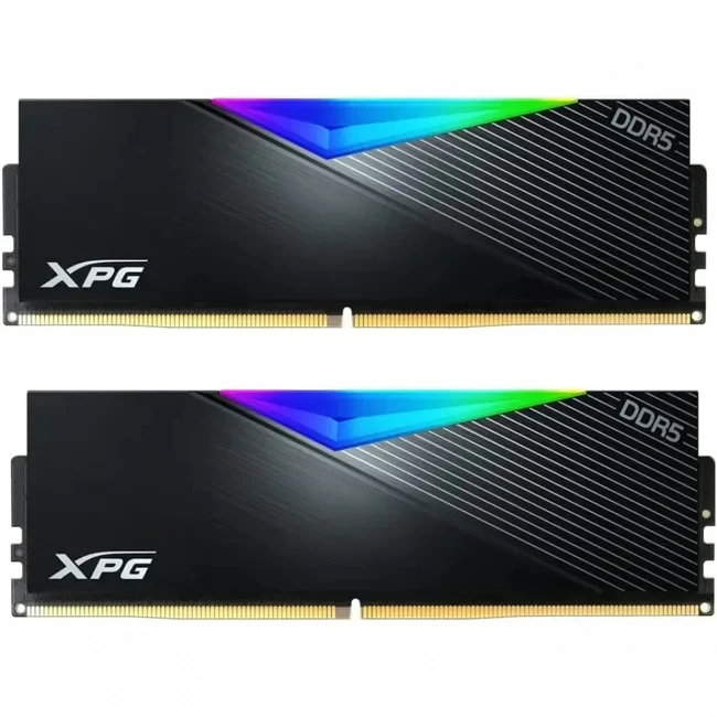 ОЗУ ADATA XPG Lancer RGB AX5U6400C3232G-DCLARBK DIMM, DDR5, 64 Гб (2 х 32 Гб), 6400 МГц
