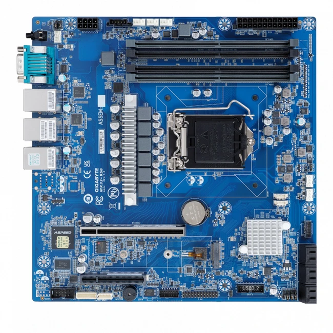Материнская плата Gigabyte MX33-BS0 9MX33BS0MR-00-10A1 Micro-ATX, LGA 1200
