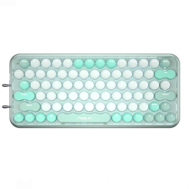 Клавиатура Aula F3680 green (Беспроводная, Bluetooth)