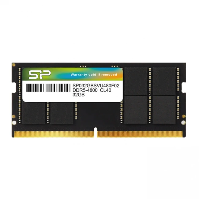 ОЗУ Silicon Power 32 GB SP032GBSVU480F02 SO-DIMM, DDR5, 32 Гб, 4800 МГц