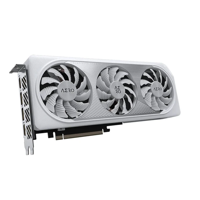 Видеокарта Gigabyte NVIDIA GeForce RTX 4060TI GV-N406TAERO OC-16GD (16 ГБ)