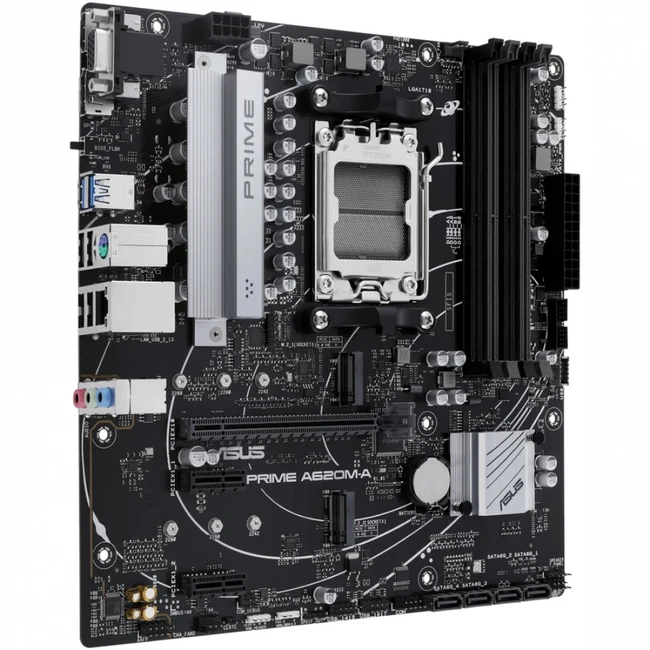 Материнская плата Asus PRIME A620M-A-CSM (Micro-ATX, AMD AM5)