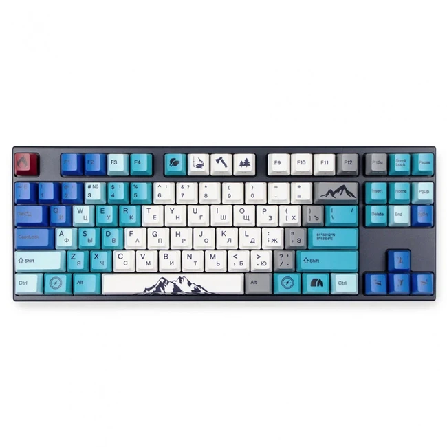 Клавиатура Varmilo Summit R1 VEM87 EC V2 Rose A33A050B0A3A06A007 (Проводная, USB)