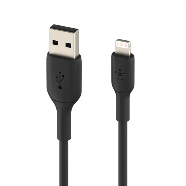 Кабель интерфейсный Belkin BOOST CHARGE™ Lightning to USB-A CAA001bt1MBK USB Type A - Lightning (8pin)
