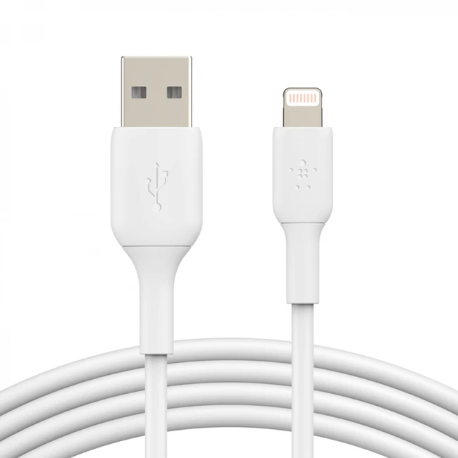 Кабель интерфейсный Belkin BOOST CHARGE™ Lightning to USB-A CAA001bt2MWH USB Type A - Lightning (8pin)