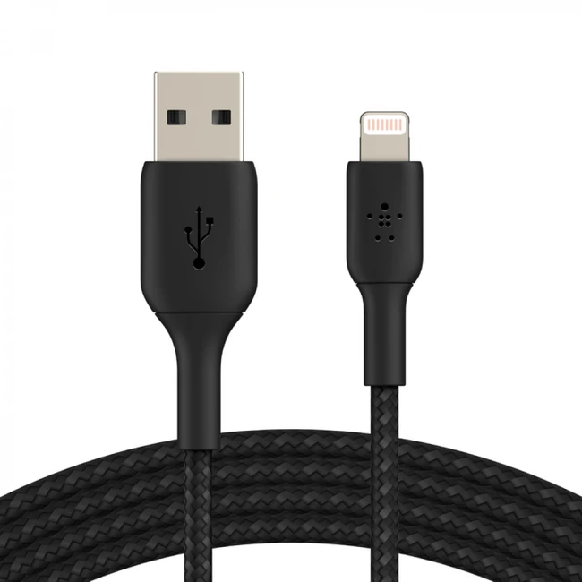 Кабель интерфейсный Belkin BOOST CHARGE™ Lightning to USB-A CAA002bt2MBK USB Type A - Lightning (8pin)
