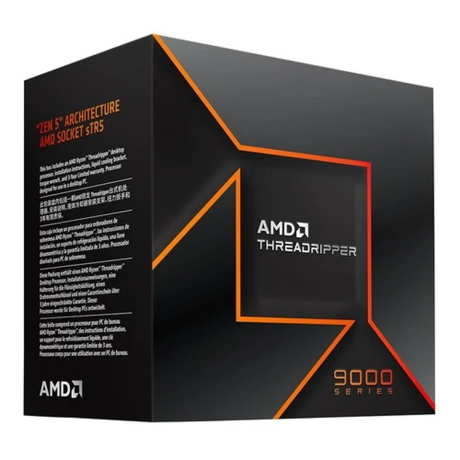 Процессор AMD Ryzen Threadripper 9960X 100-100001595WOF Ryzen Threadripper, 24, 4.2, 128, BOX