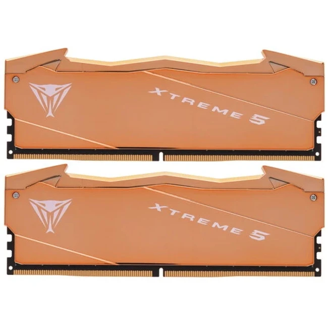 ОЗУ Patriot Viper Xtreme 5 Aurum VXA532G6432K DIMM, DDR5, 32 Гб (2 х 16 Гб), 6400 МГц