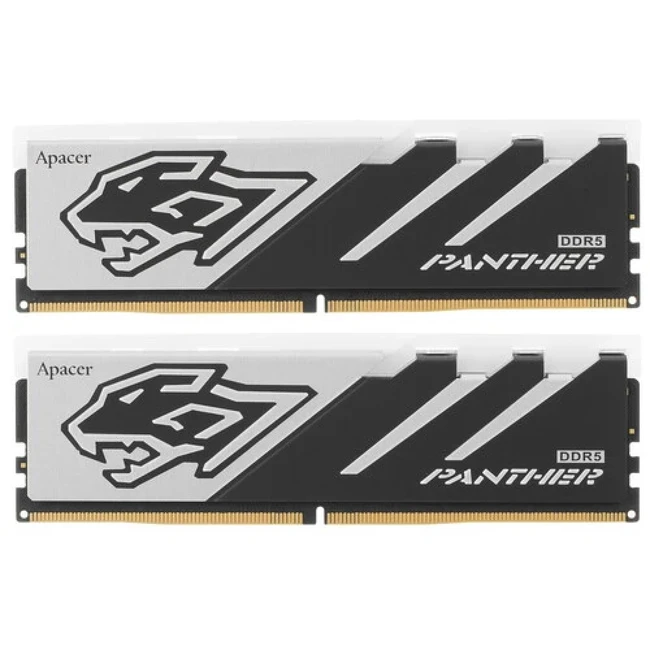 ОЗУ Apacer Panther RGB AH5U32G56C5229BAA-2 DIMM, DDR5, 32 Гб (2 х 16 Гб), 5600 МГц