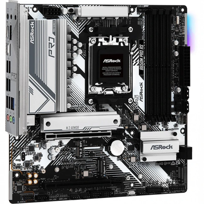 Материнская плата ASRock B650M PRO RS (Micro-ATX, AMD AM5)