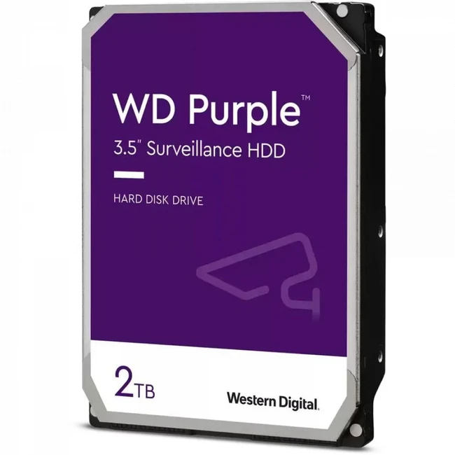 Внутренний жесткий диск Western Digital Purple WD23PURZ (HDD (классические), 2 ТБ, 3.5 дюйма, SATA)