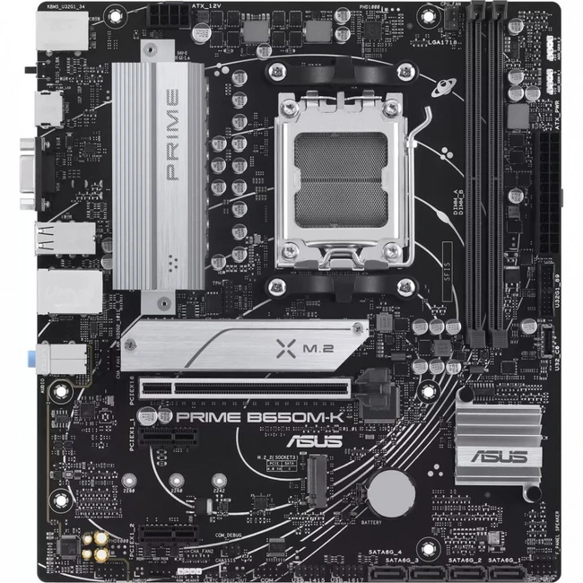 Материнская плата Asus PRIME B650M-K 90MB1F60-M0EAY0 (Micro-ATX, AMD AM5)