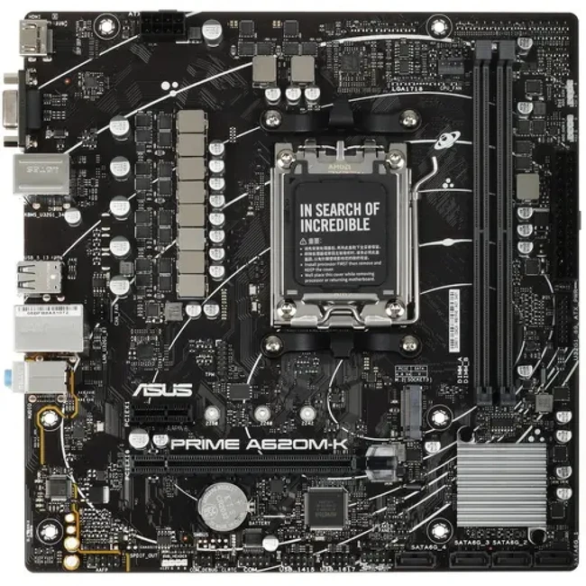 Материнская плата Asus PRIME A620M-K 90MB1F40-M0EAY0 (Micro-ATX, LGA 1700)