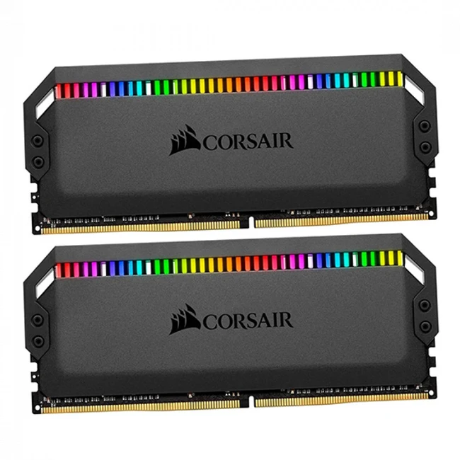 ОЗУ Corsair Dominator Platinum RGB CMT16GX4M2E3200C16 DIMM, DDR4, 16 Гб (2 х 8 Гб), 3200 МГц
