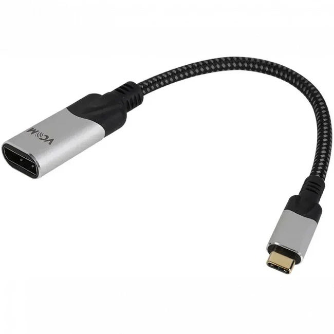 Кабель интерфейсный VCOM CU422MV-8K USB Type C - Display порт