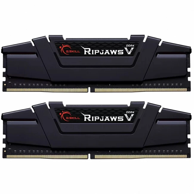 ОЗУ G.Skill RipJaws V F4-4000C18D-64GVK DIMM, DDR4, 64 Гб (2 х 32 Гб), 4000 МГц
