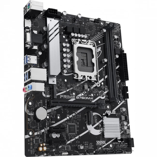 Материнская плата Asus PRIME B760M-K 90MB1FI0-M0EAY0 Micro-ATX, LGA 1700